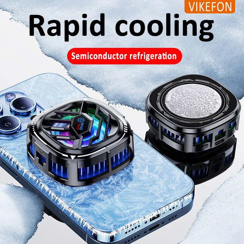 Магнитный Полупроводниковый Фонарик С Цифровым Дисплеем Охлаждающий Вентилятор