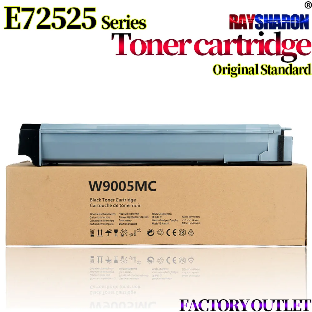 Toner Cartridge Use in HP E72525z E72525dn E72530dn E72535z E72535dn W9005MC