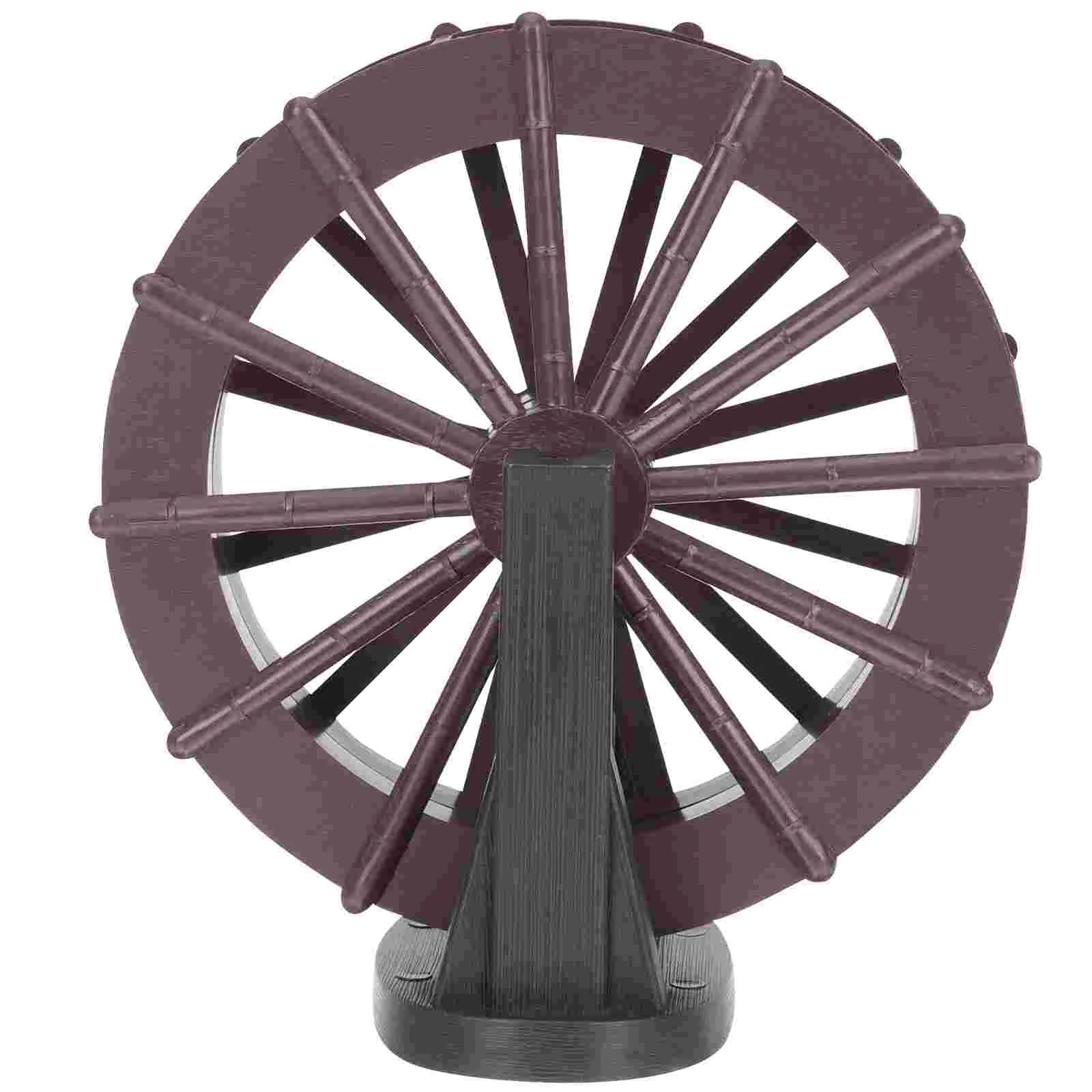 

Fountain Water Wheel Tabletop Wheels Zen Indoormicro Hill Artificial Prop Fengshui Aquariumfountains Rockery Waterfall