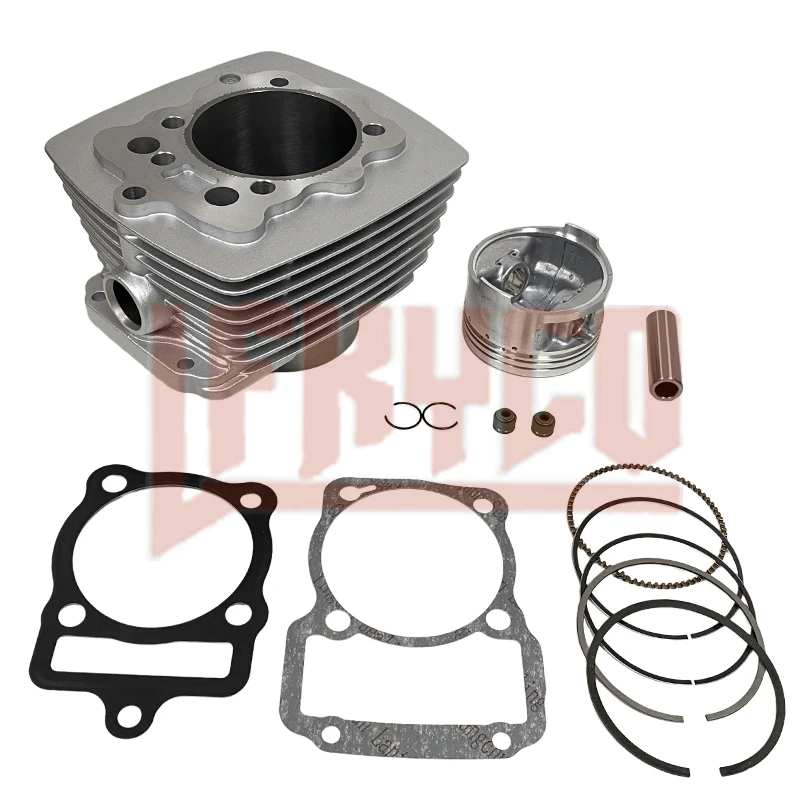 

Аксессуары для мотоциклов, детали двигателя, комплект цилиндров с большим диаметром 72,5 мм, двигатель для Honda CG250 CG350 CG350 CG 350cc, 16 мм, штифт, мотоблок