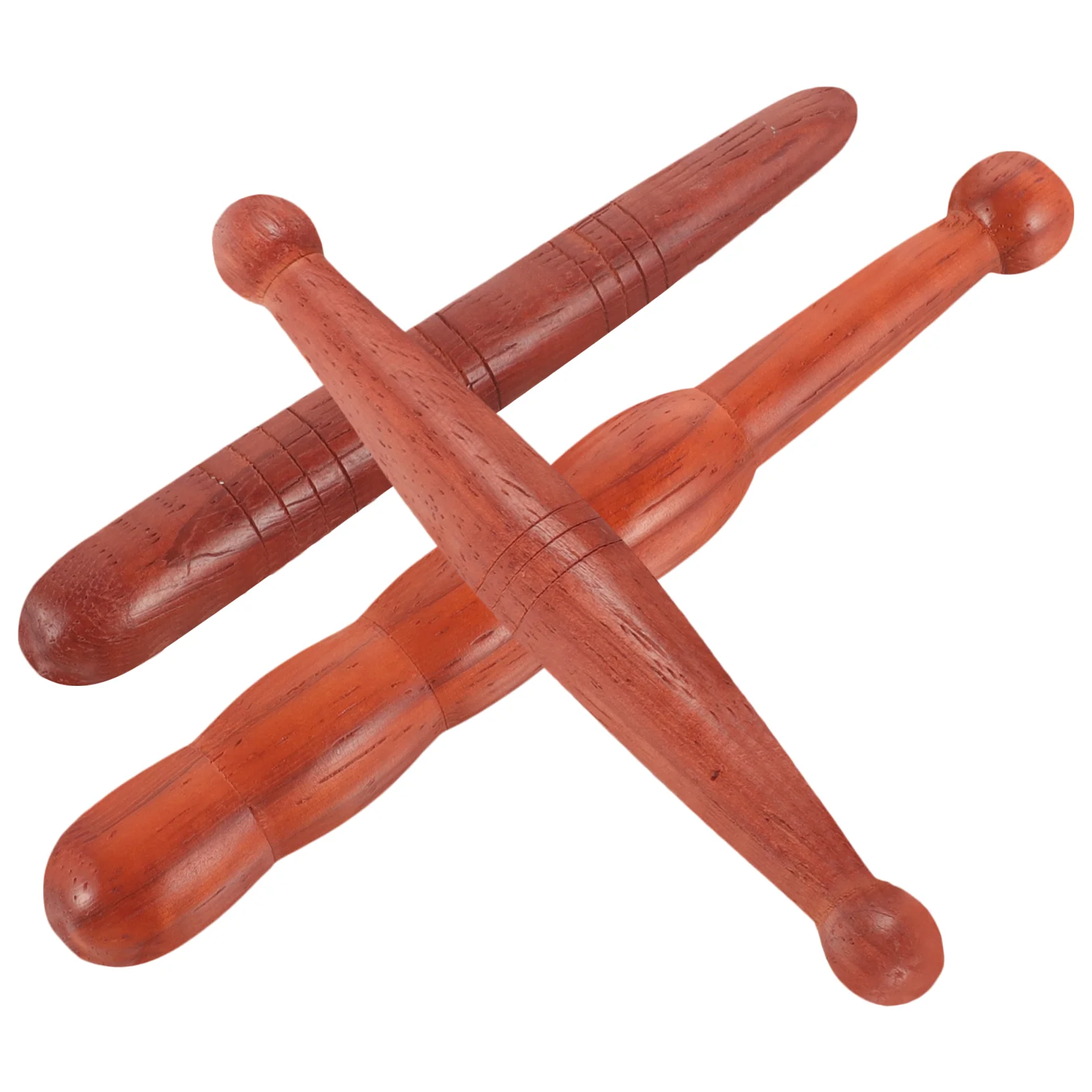 

3 Pcs Foot Acupoint Massage Stick Massagers Neck Acupressure Pen Wood Wooden Sticks