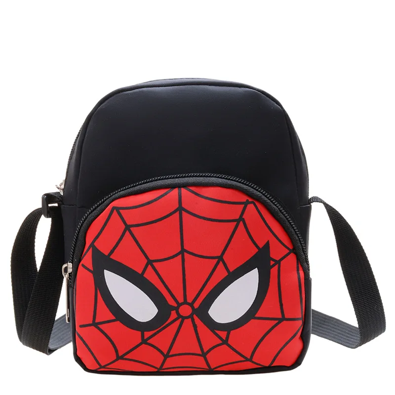 

Disney Spiderman Go Shoulder Bag Sling Chest Pack Canvas Sports Spiderman Teens Crossbody Handbags Men Women Chest Bags Belt