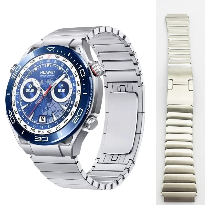 Stainless Steel Watchband for HUAWEI WATCH Ultimate Strap Metal Bracelet for Huawei GT3/GT 3pro/GT2/GT 2Pro 46mm Watch Accessor