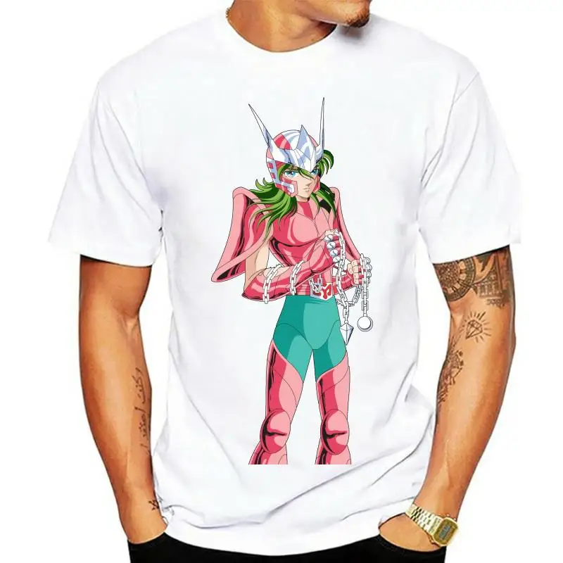 

saint seiya shun Shirt USA Shipping Top Harajuku Short Sleeve Shirt Men Cool -5706D