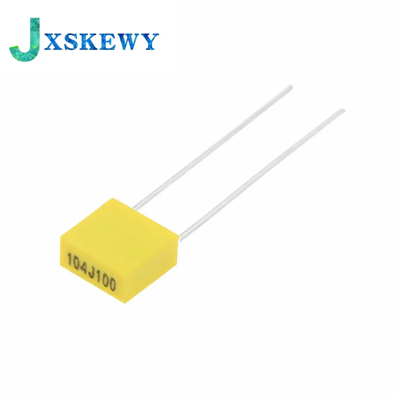 20 шт., корректирующий конденсатор 100NF 104J 100V104J 100NF 0,1 UF 100V 104 104J 5 мм, полипропиленовая безопасная пластиковая пленка (art.: 3920c0cd60009) - 3920c0cd60009