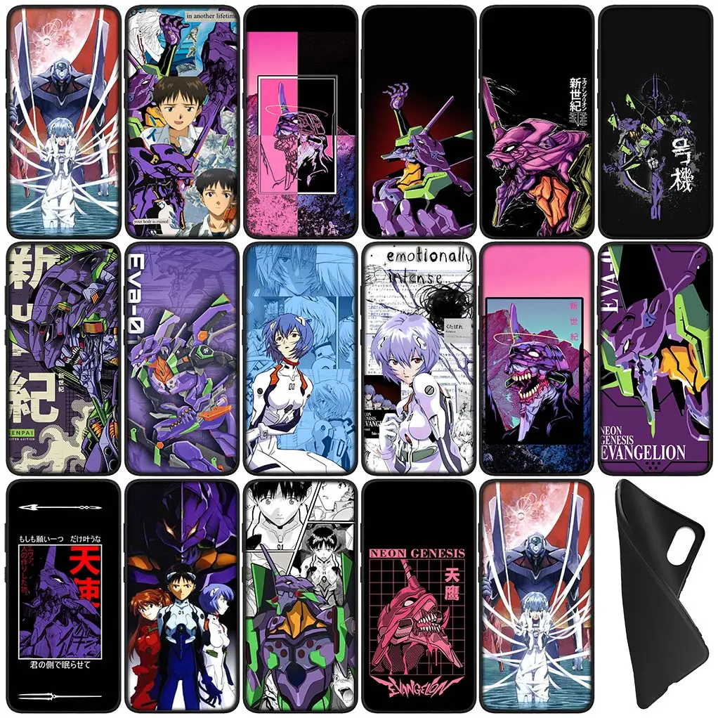 Чехол N-Neons G-Genesis E-Evangelions EVAs для Samsung Galaxy S24 S23 Fe Ultra Plus A05 A55 A35 A24 A25 A15 M55 чехол телефона