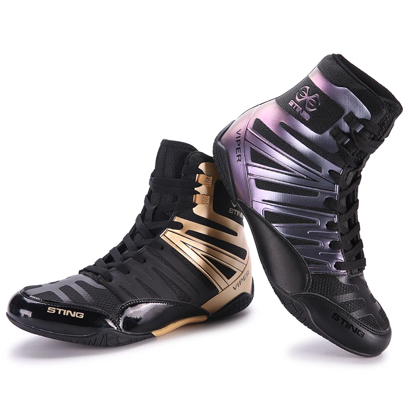 New Professional Boxing Shoes Men Luxury Boxing Sneakers Outdoor Light Weight Wrestling Sneakers Anti Slip Wrestling Shoes