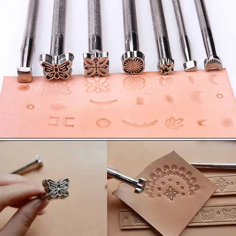 

Metal Printing Leather Printing Tool Saddle Making Tools Carving Leather Craft Stamps Craft Stamping