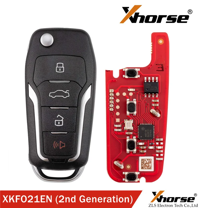 

Универсальный Смарт-ключ XHORSE, 5 Шт., 2-го Поколения, Для Ford, XKFO21EN, Обновленная Версия XKFO01EN