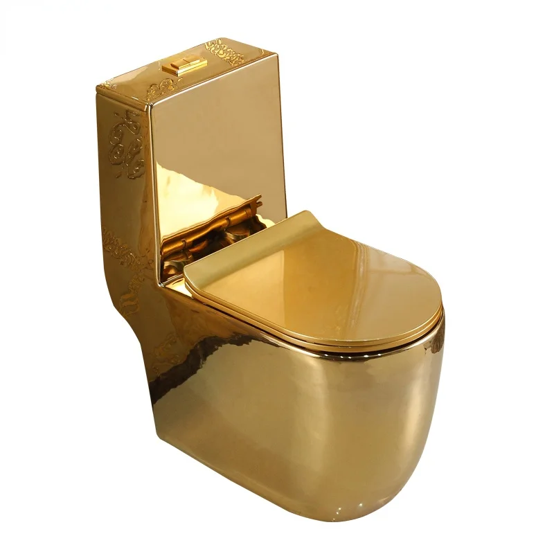 

Inodoro chapado en oro,CD