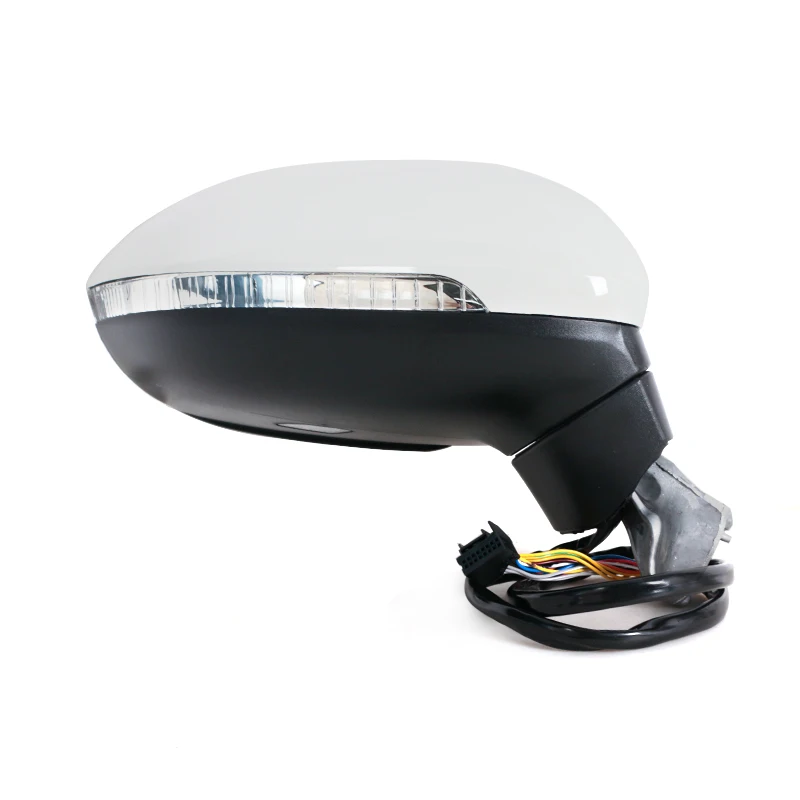 

Для VW Passat B8 2017 2018 2019 2020 автомобильный левый правый боковой с подогревом поворотный сигнал 6 8 9 13 проводов боковое зеркало в сборе