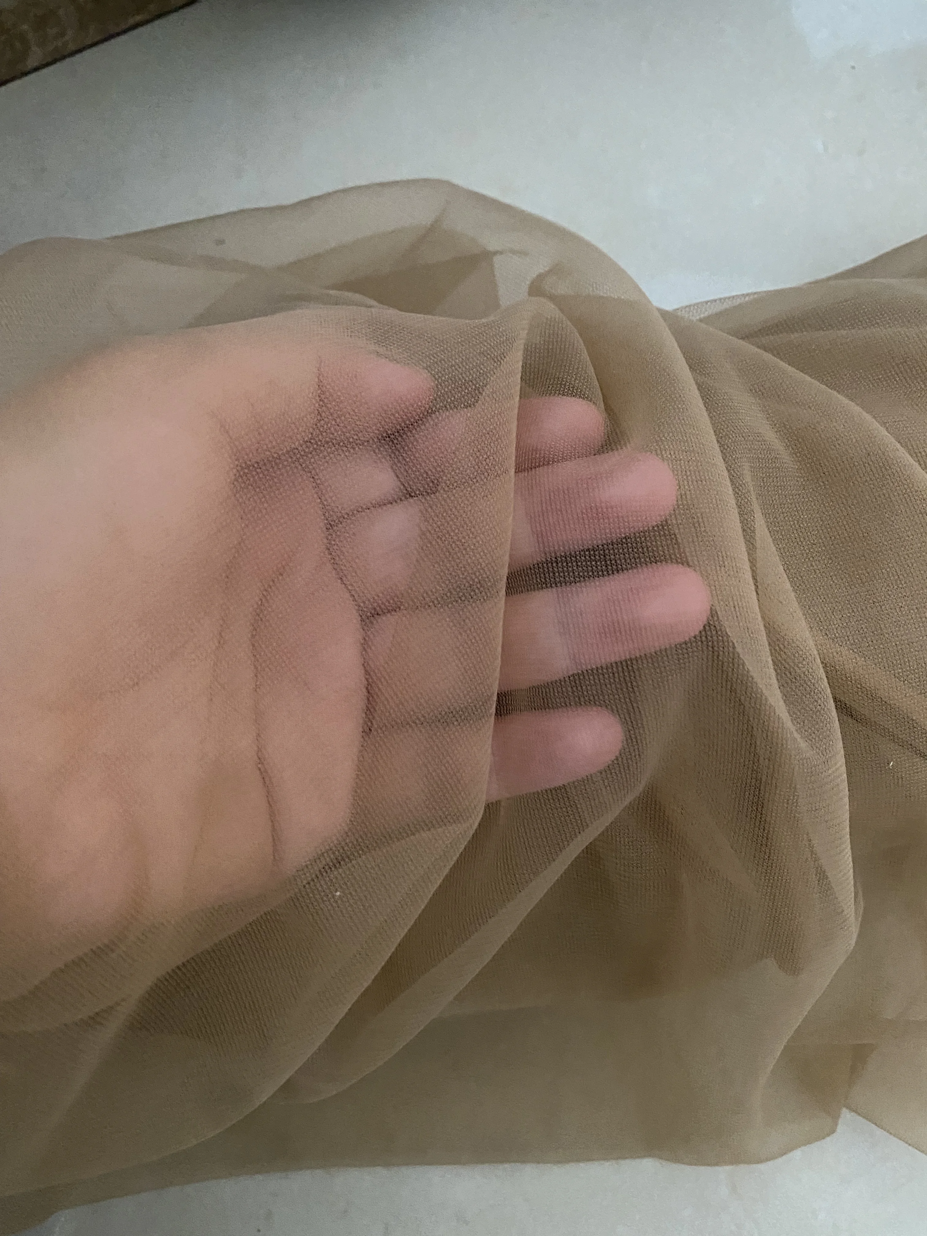 Кожа телесного цвета 160 см ширина 3 _ супер мягкая тонкая Сетка Тюль Иллюзия