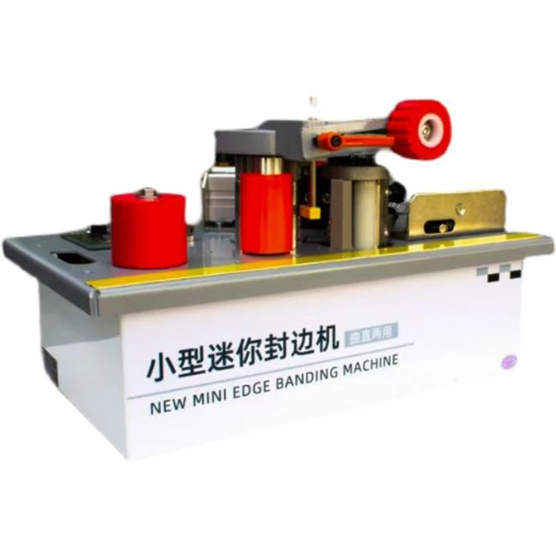 

220V Portable Saw Table Edge Banding Machine Woodworking Home Improvement Curved Line Precision Dust-free Table Saw