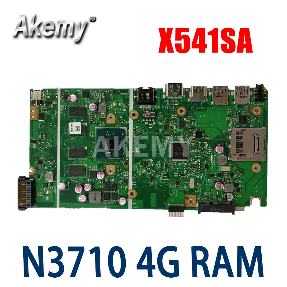 

Материнская плата Amazoon X541SA для For Asus X541 X541S X541SA, материнская плата для ноутбука X541SA, 4 ядра, процессор 4 Гб RAM