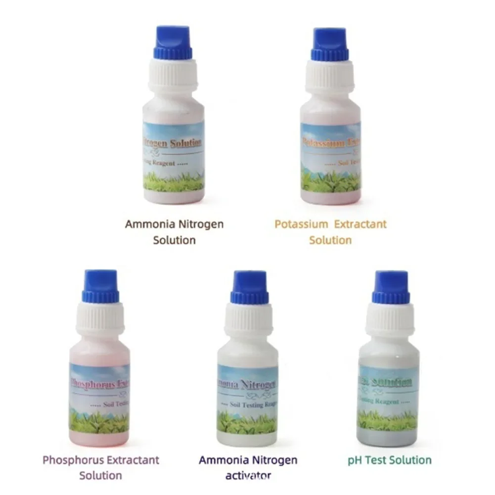 10 мл набор для тестирования почвы PH азот фосфор калия измерительный инструмент