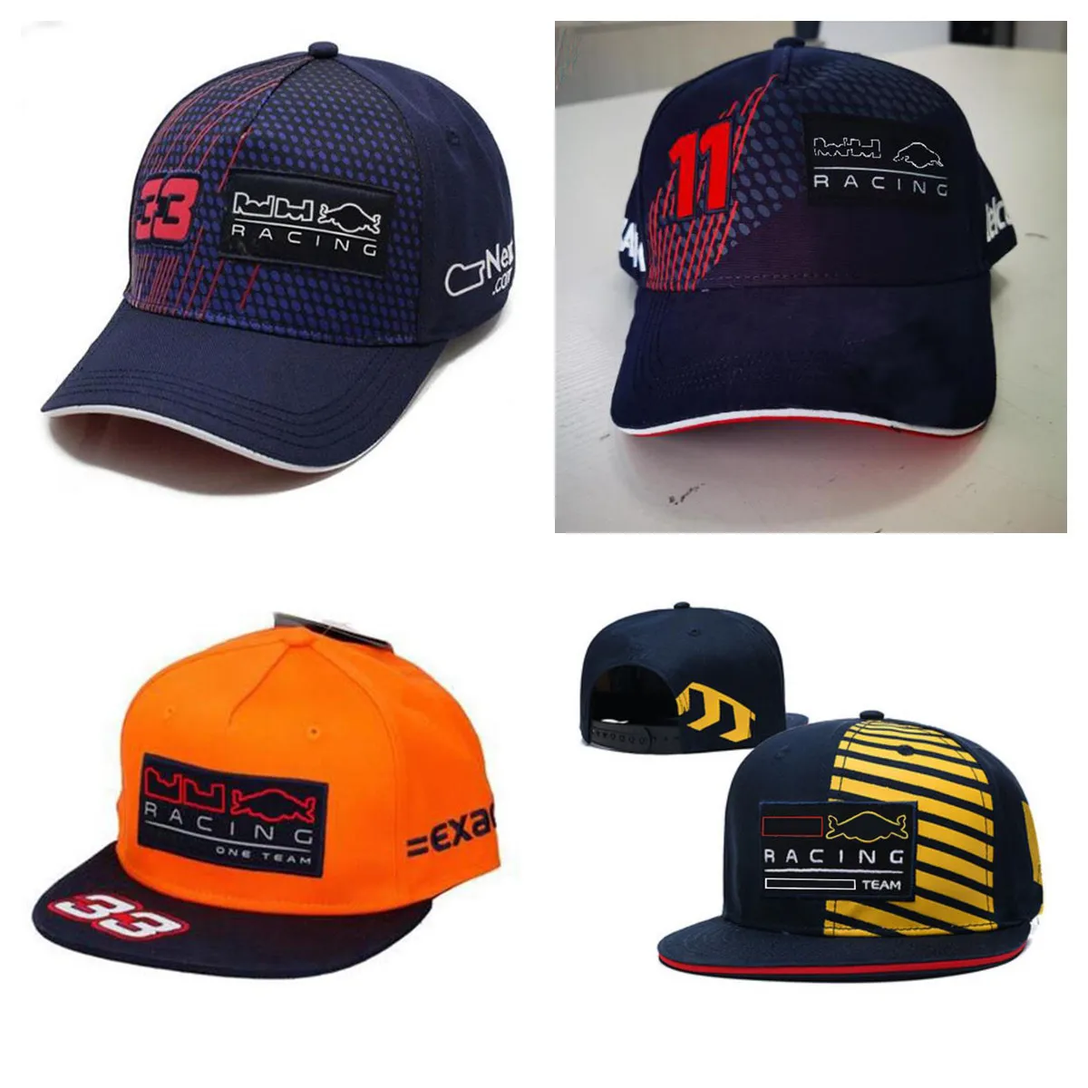 

F1 racing hat 2022 new embroidered logo team sun hat