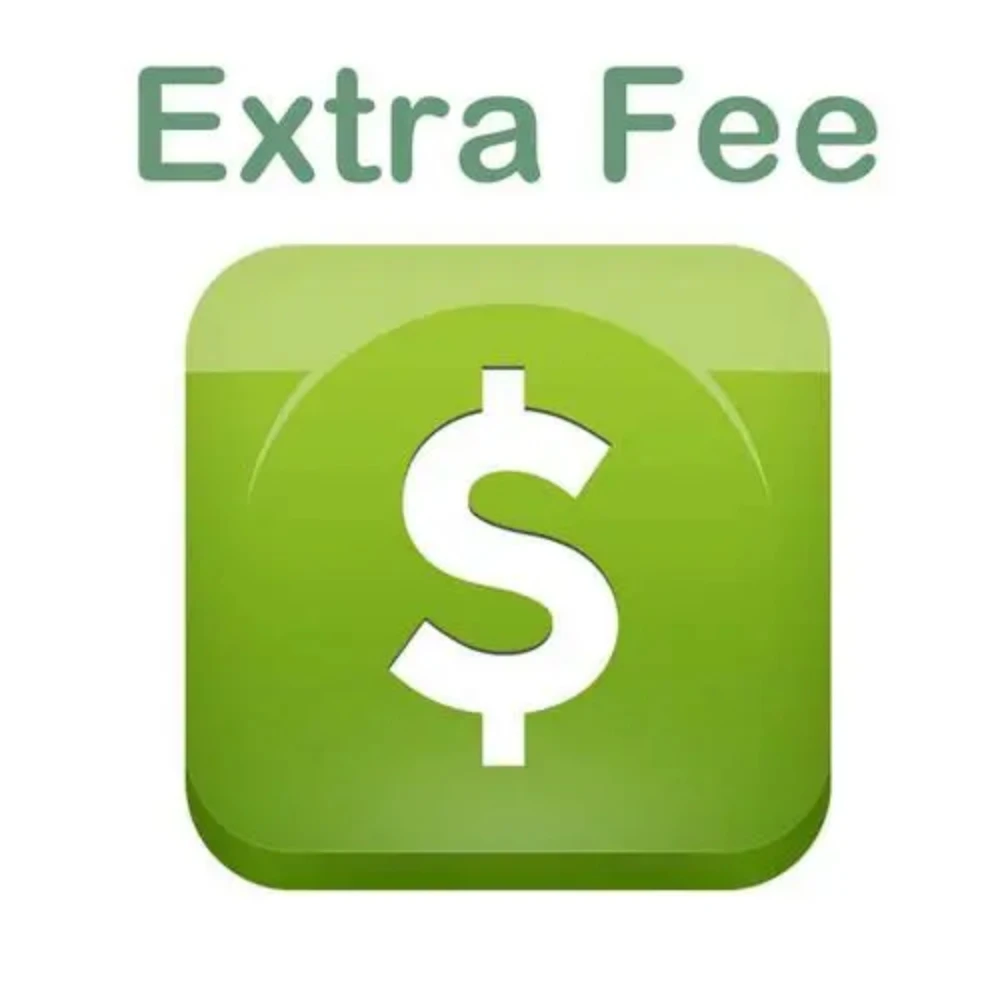 

Price difference, Extra Shipping Cost ,Customized Packaging Fee or Other fees