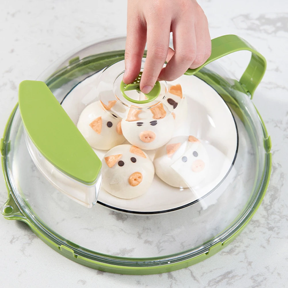 11 8-дюймовая крышка от брызг для микроволновой печи с ручкой чаша посуды