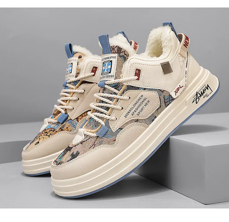 

Casual Autumn Vulcanized Shoes Male Walking Sport Shoes Outdoor Sneakers Male Sneakers Soft Sole Walking Shoes