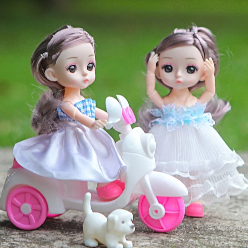 Youpin 8 шт. в комплекте BJD 16 см 13 шарнирные куклы с одеждой платье ап кукла девочка