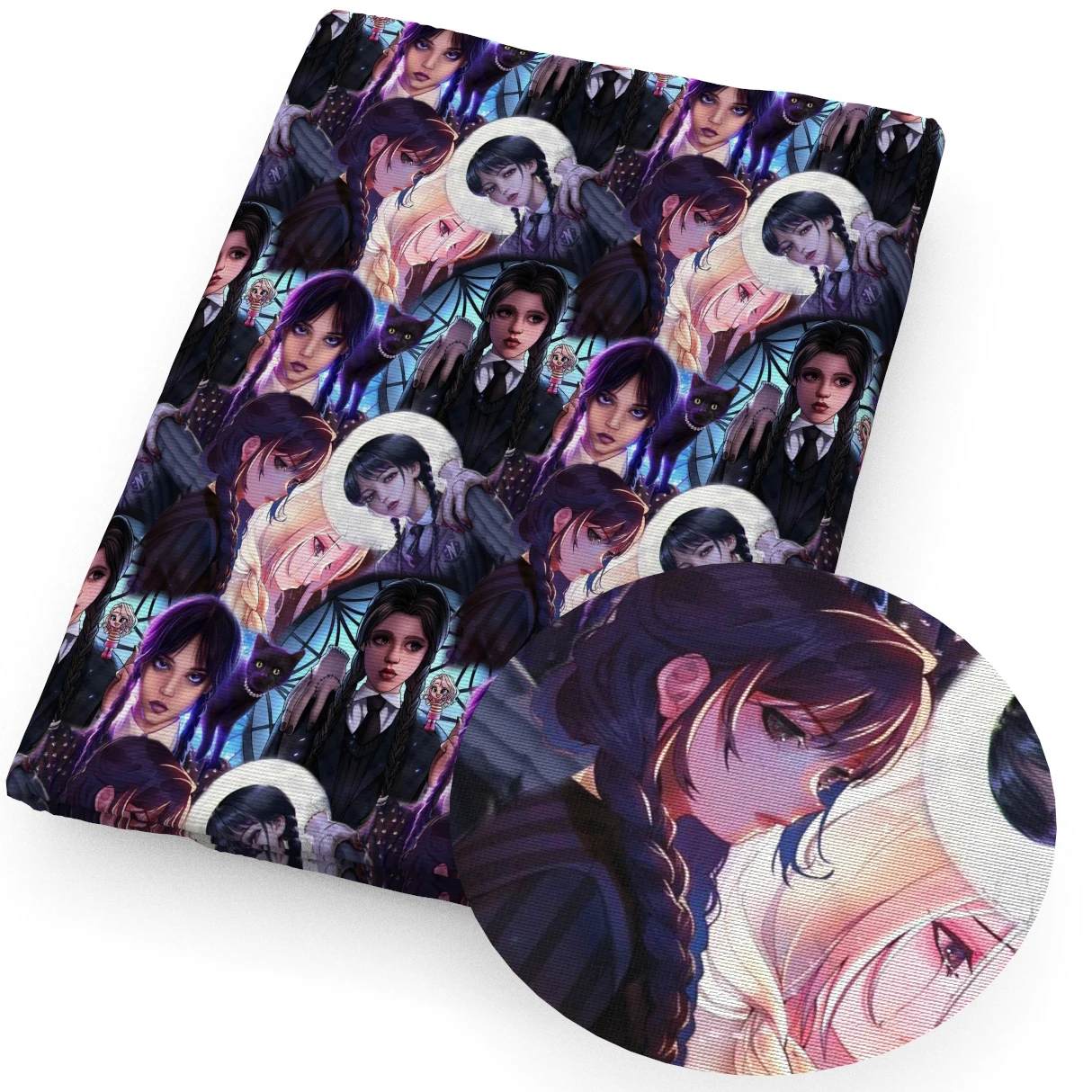 50*45 см/50*145 см мультяшный рисунок по мотивам фильма среду семья идол хлопковая