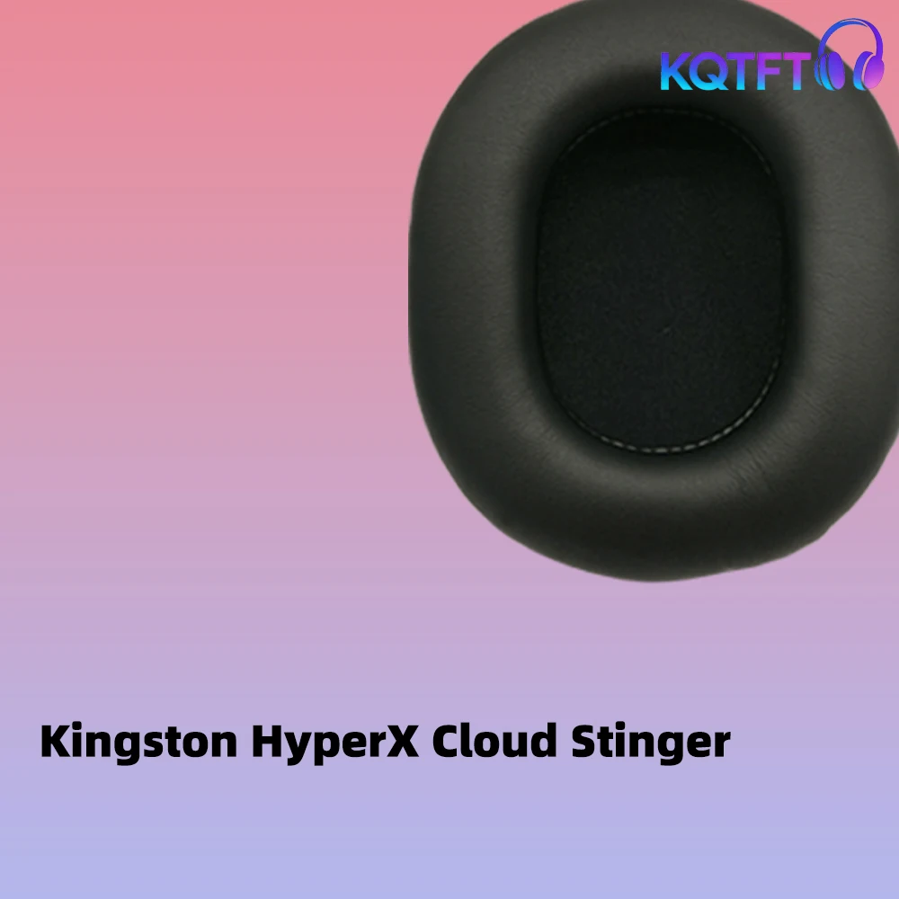Фото Сменные амбушюры для Kingston HyperX Cloud Stinger: кожаные подушечки, велюровые накладки, чехлы для наушников №1