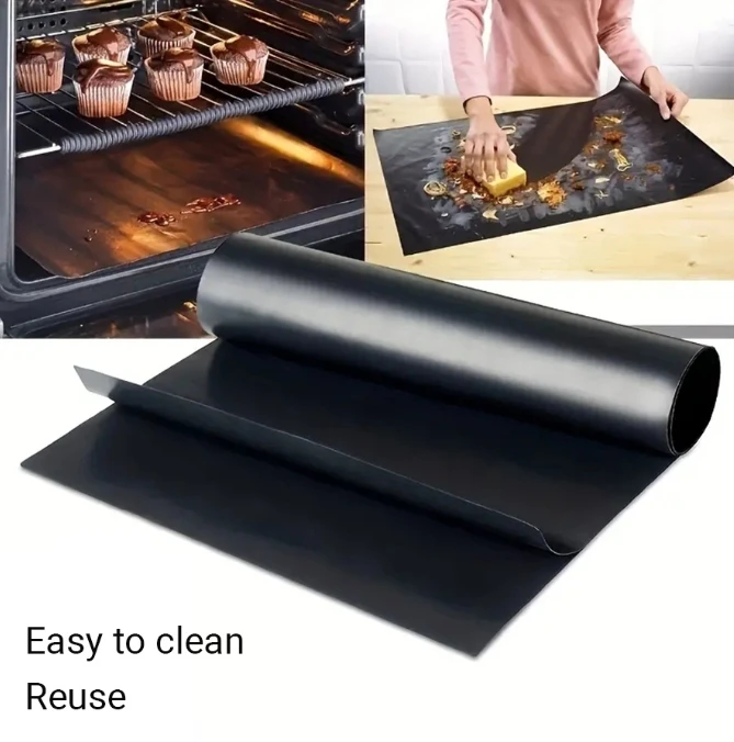 1-20 шт. антипригарный коврик для гриля барбекю уличный выпечки многоразовый лист