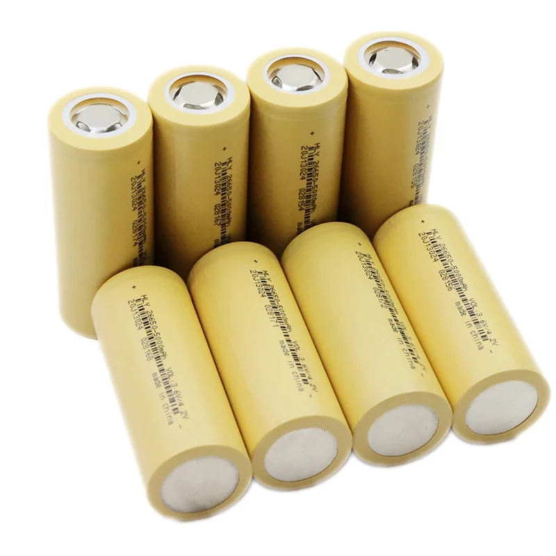 Оригинальная высокомощная литиевая батарея Vapcell HLY INR 26650 5000 мАч CDR 15A 3.7V для мощных фонарей (art.: 3920d901fb79e) - 3920d901fb79e