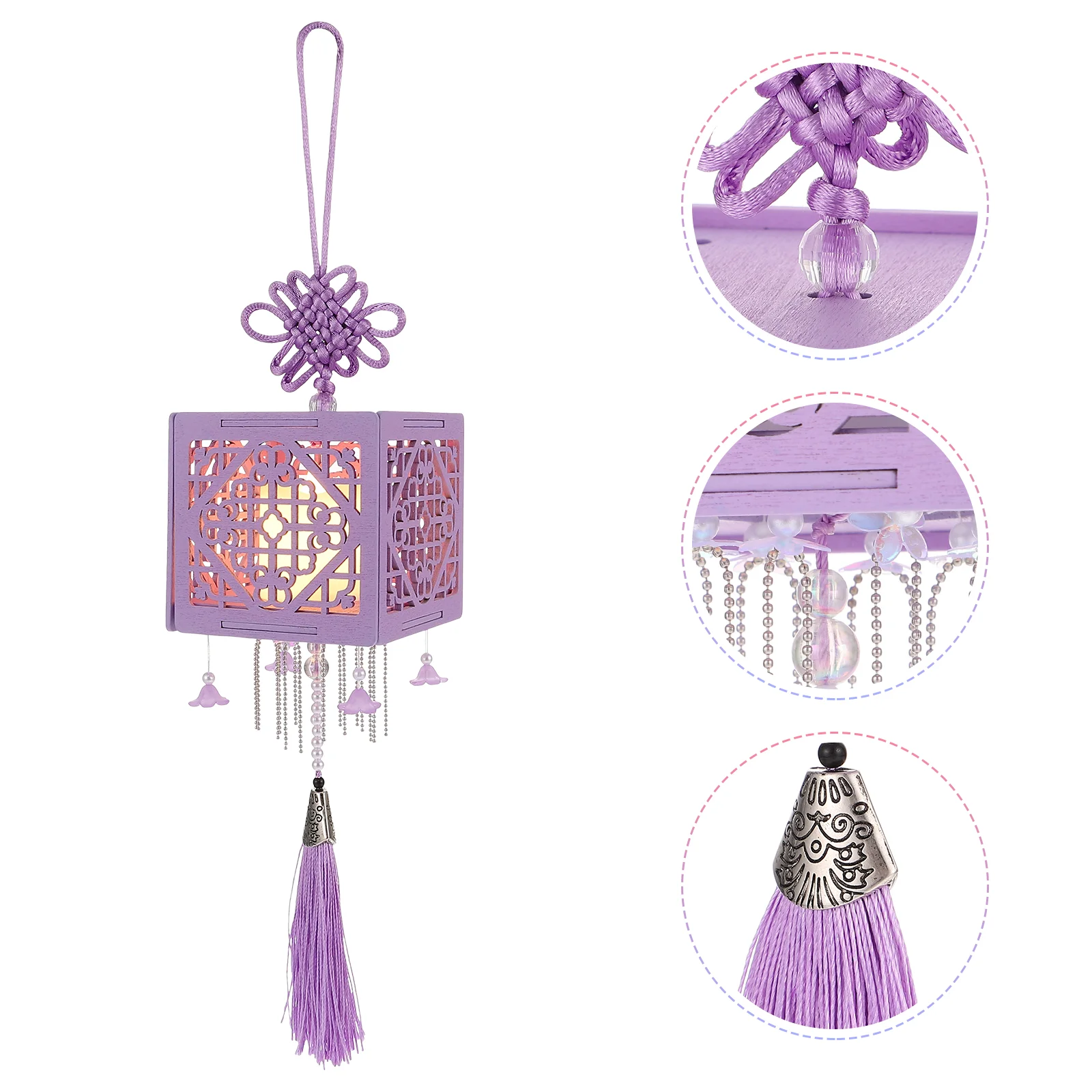 

Hand Decor Chinese Wood Lanterns Model Kits Hanging Garden Lantern Chinese Lantern 3d Puzzles Toy Christmas DIY Lantern