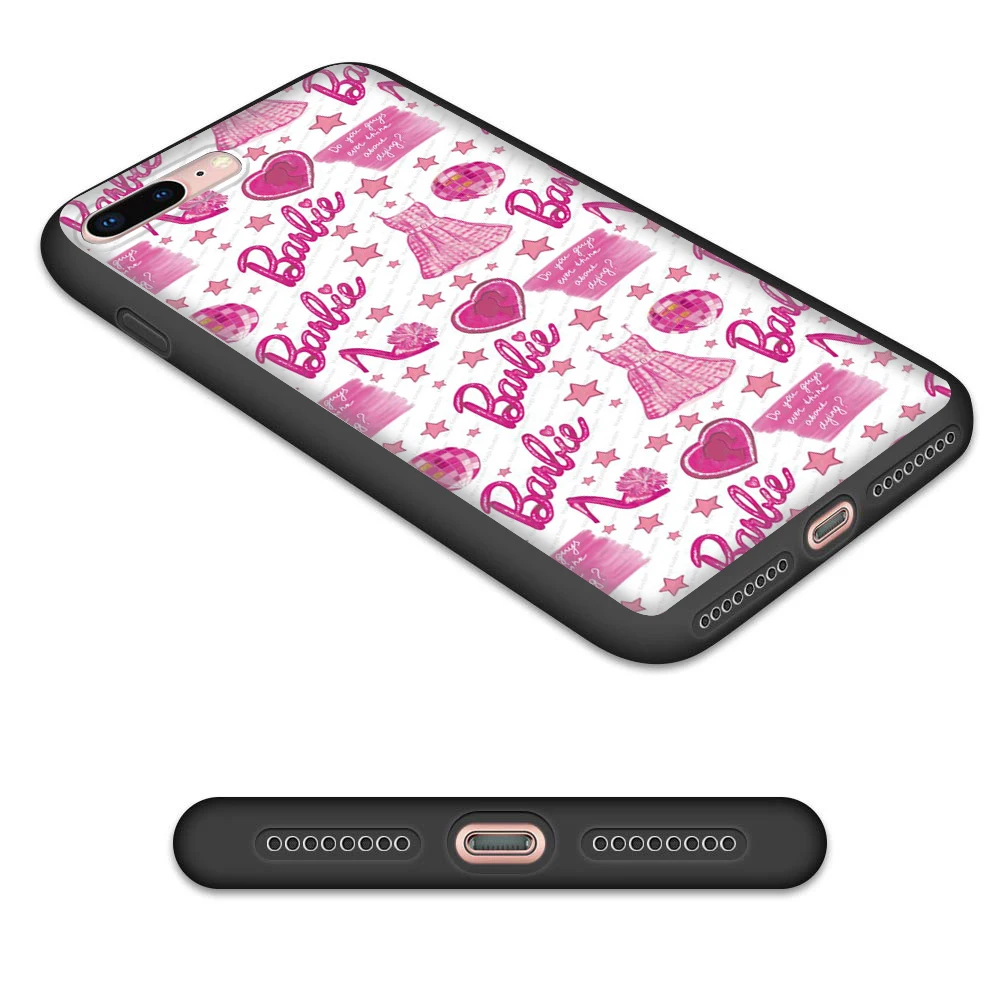 Мягкий силиконовый чехол K-10 B-Barbie Pink Girl для Huawei Y5P Y6P Y8P Y7A Y9A Y6 Y7 Y9 2018 2019 Honor 7C 8X 20