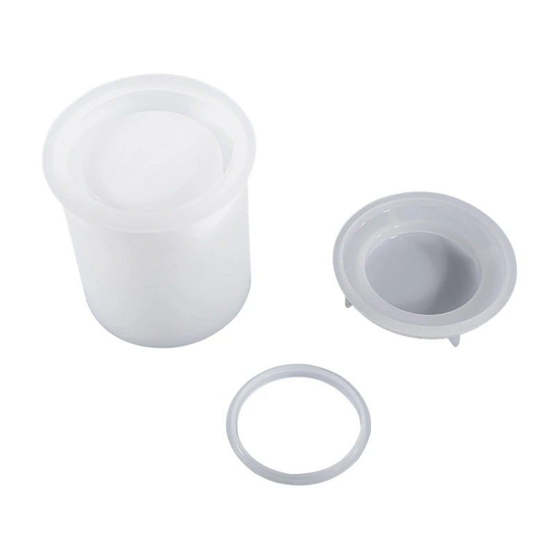 

Silicone Casting Molds for Storage Bottle DIY Storing Organizing Resin Molds Resin Jar Molds Jewelry Candy Container