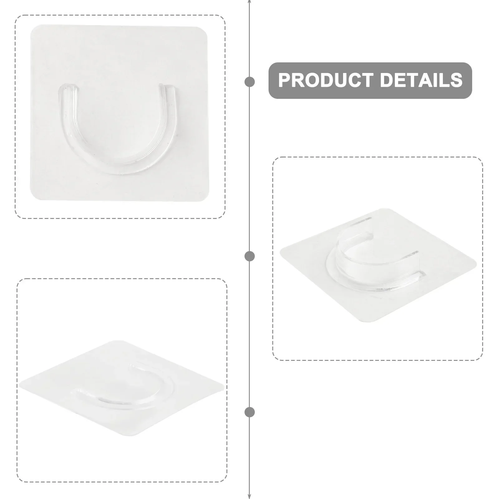 Регулируемый держатель для штор клей душевой кабины с регулируемой рукояткой