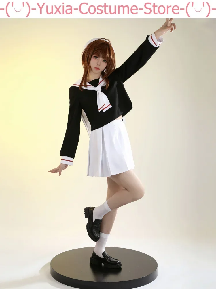 Кардкаптор Сакура КИНОМОТО суброде косплей костюм игры искусственная Униформа