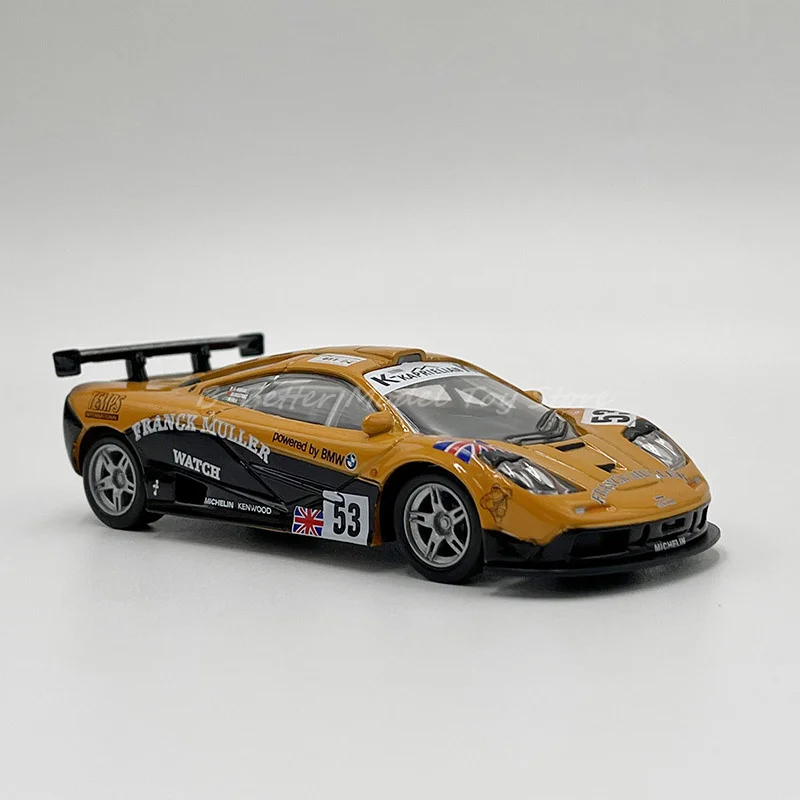 

1:43 Diecast Car Model Toy GTR Racing Team Painting Miniature Replica