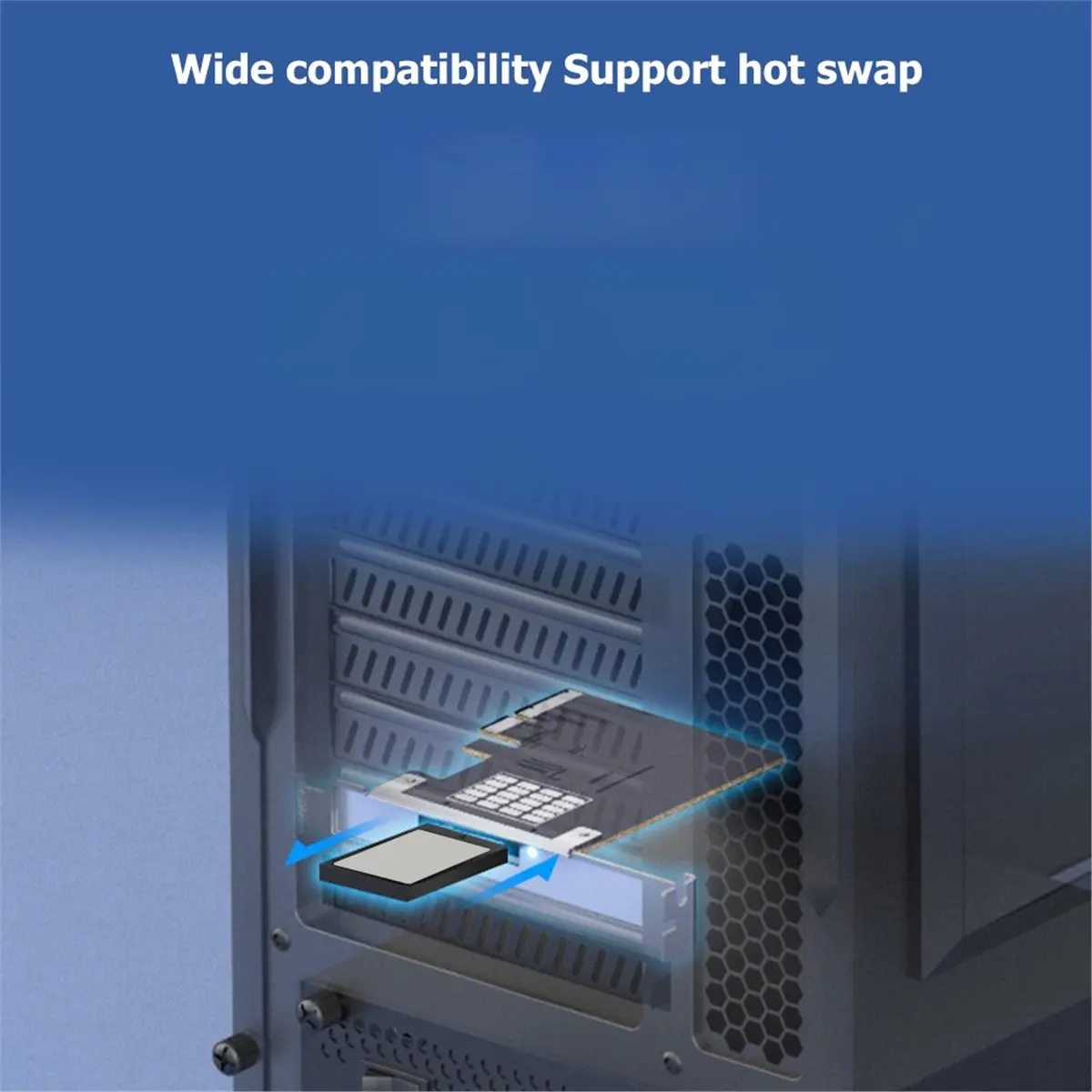 (AA49) Модуль-конвертер PCI-E X4, адаптер для чтения карт CPexpress Type B, не требует драйверов, для карт памяти CFexpress Type B, PCIE (art.: 3920dbcd4ab1d) - 3920dbcd4ab1d
