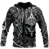 2021 viking aztec warrior tattoo neue mode trainingsanzug casual 3d print zipperhoodiesweatshirtm%c3%a4nner der frauen stil 24
