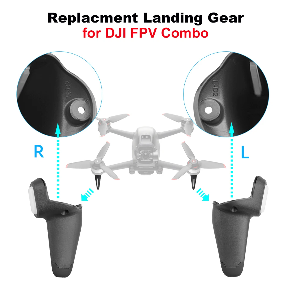 

Запасные части для DJI FPV Combo, сменная Передняя подставка для дрона, совместимая с аксессуарами