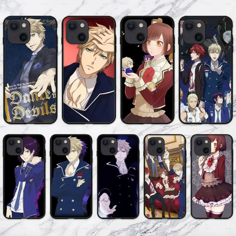 dance with devils Phone Case For iPhone 11 12 Mini 13 Pro XS Max X 8 7 6s Plus 5 SE XR Shell