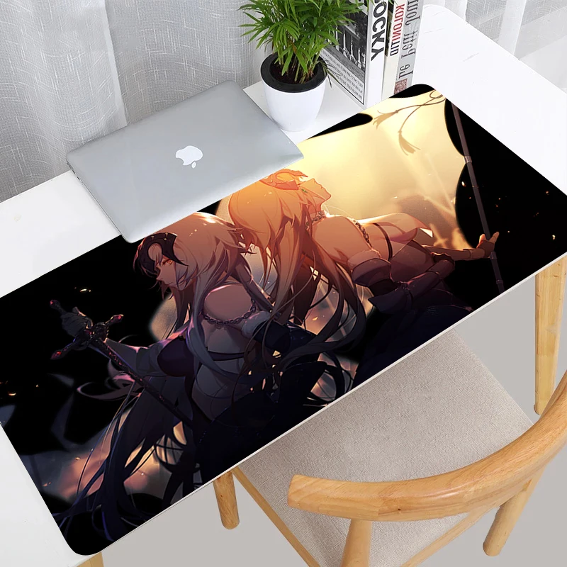 

Fate Grand Order Anime Mouse Pad Computer Accessories Custom Keyboard Mousepad Office Laptop Gamer Non Slip Desk Mat Soft Carpet