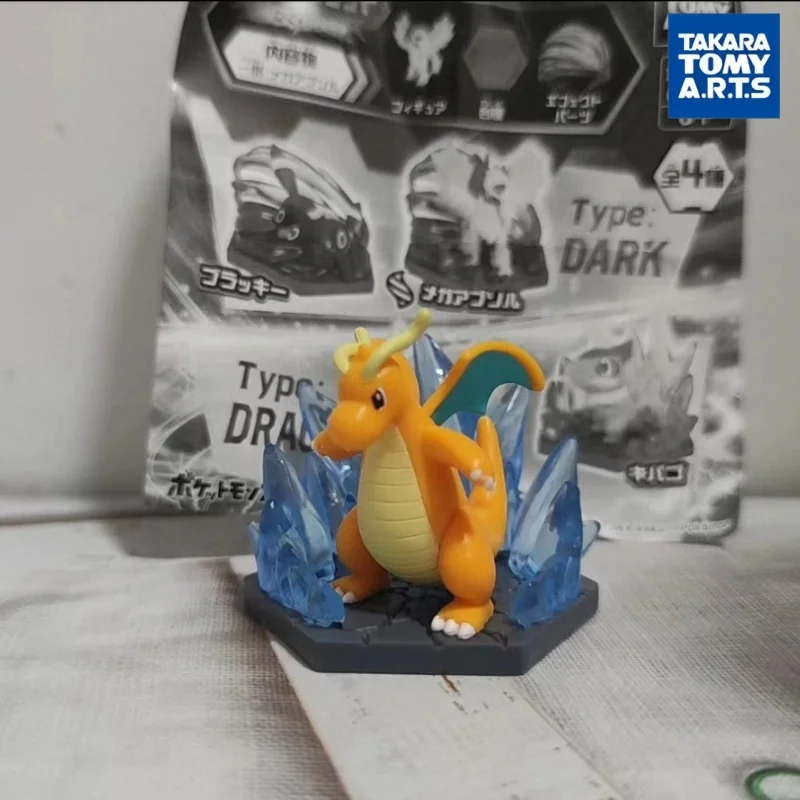 Коллекционная фигурка-диорама Takara Tomy Pokemon Gashapon: Битва Тьмы и Драконов (Абсол, Драгонайт, Иви) – Декоративное украшение для демонстрации (art.: 3920d9e2ef430) - 3920d9e2ef430