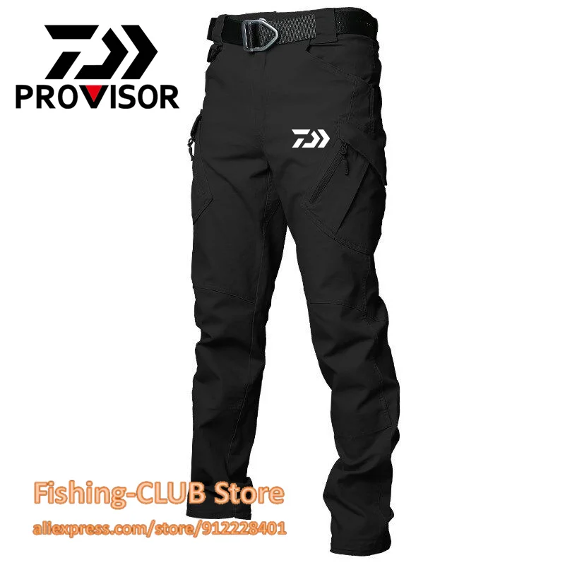 

Daiwa spring autumn Waterproof Windproof Fishing Pants Men Army Military Tactical Pants Hiking Mountain Work Tourism Trousers