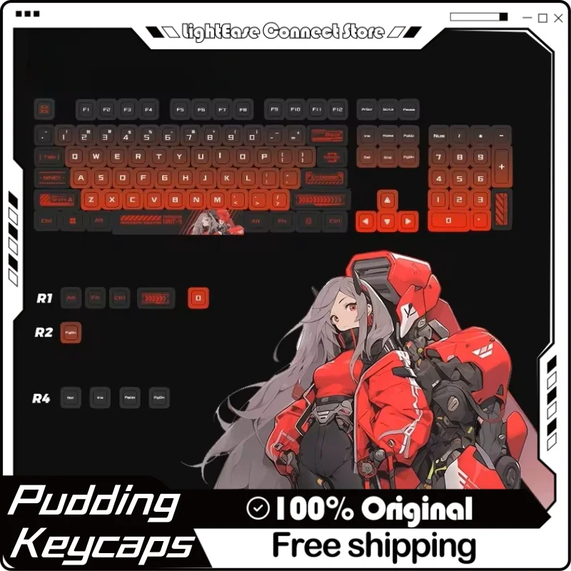 Alvete Персонализированная Крышка для клавиатуры пятисторонняя горячая Сублимация