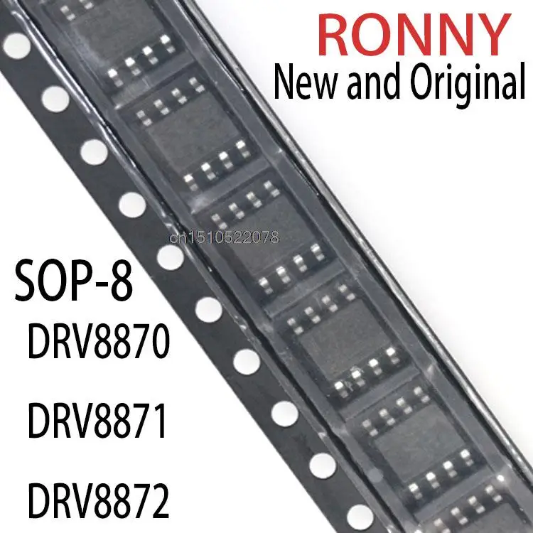 

10PCS New and Original DRV8870DDAR SOP-8 DRV8871DDAR DRV8872DDAR SOP8 DRV8870 DRV8871 DRV8872