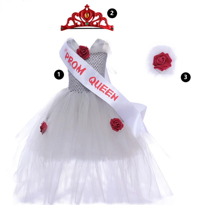 

Cosplay anime Set Ghost Bride Dress Zombie Witch Princess Dresses Baby Ghost Uniforms Female halloween costumes