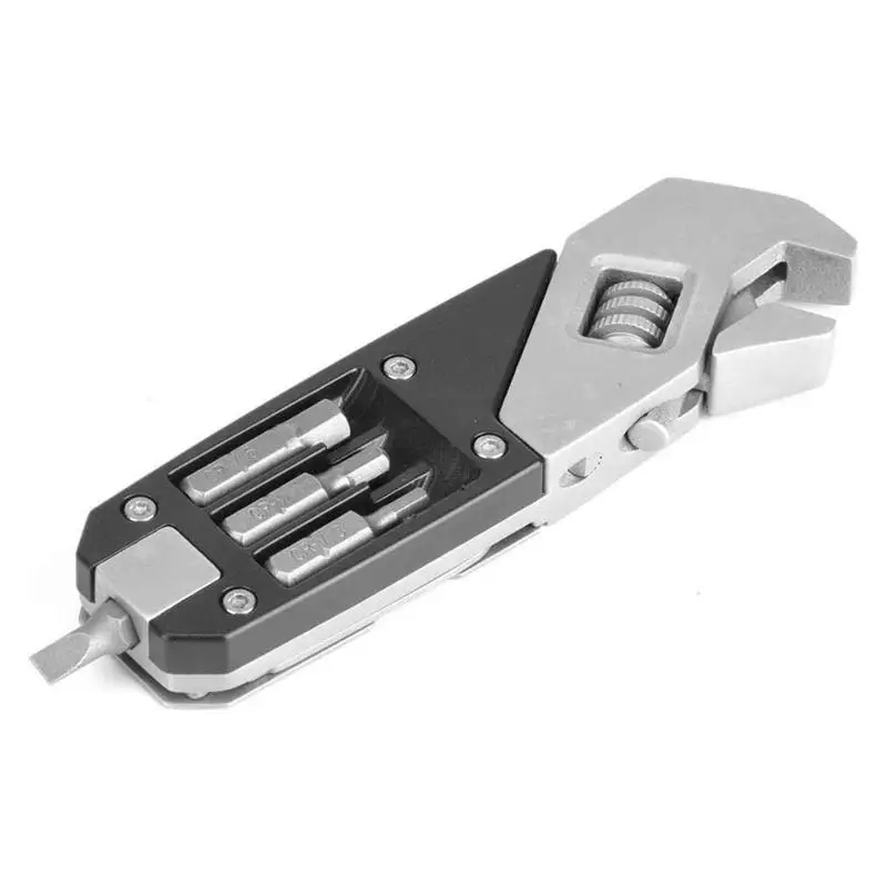 

Pipe Wrench Foldable Stainless Steel Universal Wrench Easy Grip And Power Adjusting For Plumbing Repair DIY Projects