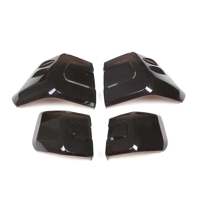 Для Toyota Land Cruiser Prado FJ150 150 2018-2022 автомобильные аксессуары ABS дымчатый черный Задний