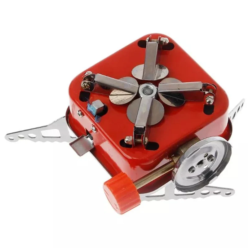 

Mini Camping Stove Folding Outdoor Gas Stove Portable Picnic Split Cooker Burner