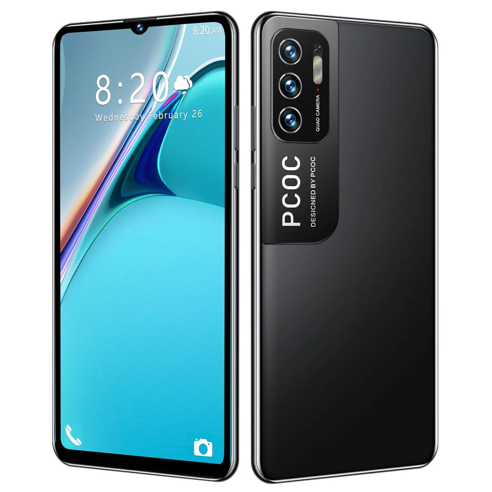 Новые дешевые многофункциональные смартфоны Android 6 3 большой экран RAM1GB + ROM8GB с