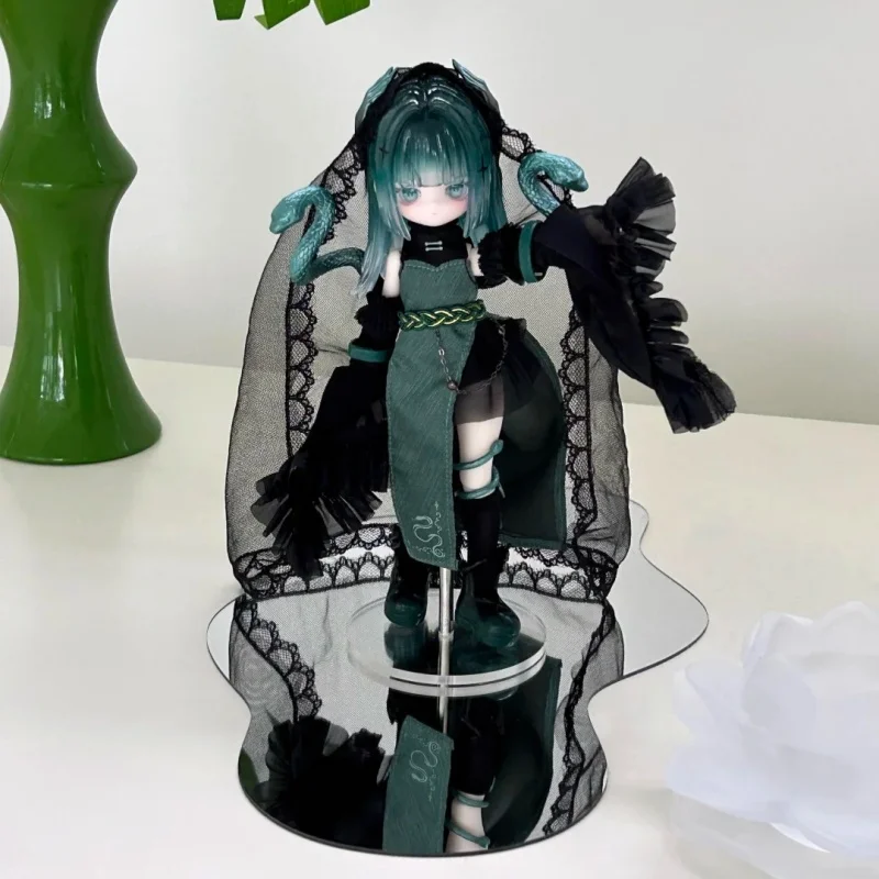Фото В наличии: Новая коллекционная шарнирная фигурка Luluelf Story Limited Hang Card Ghost Hand Viper BJD, масштаб 1/12, в слепой коробке №5