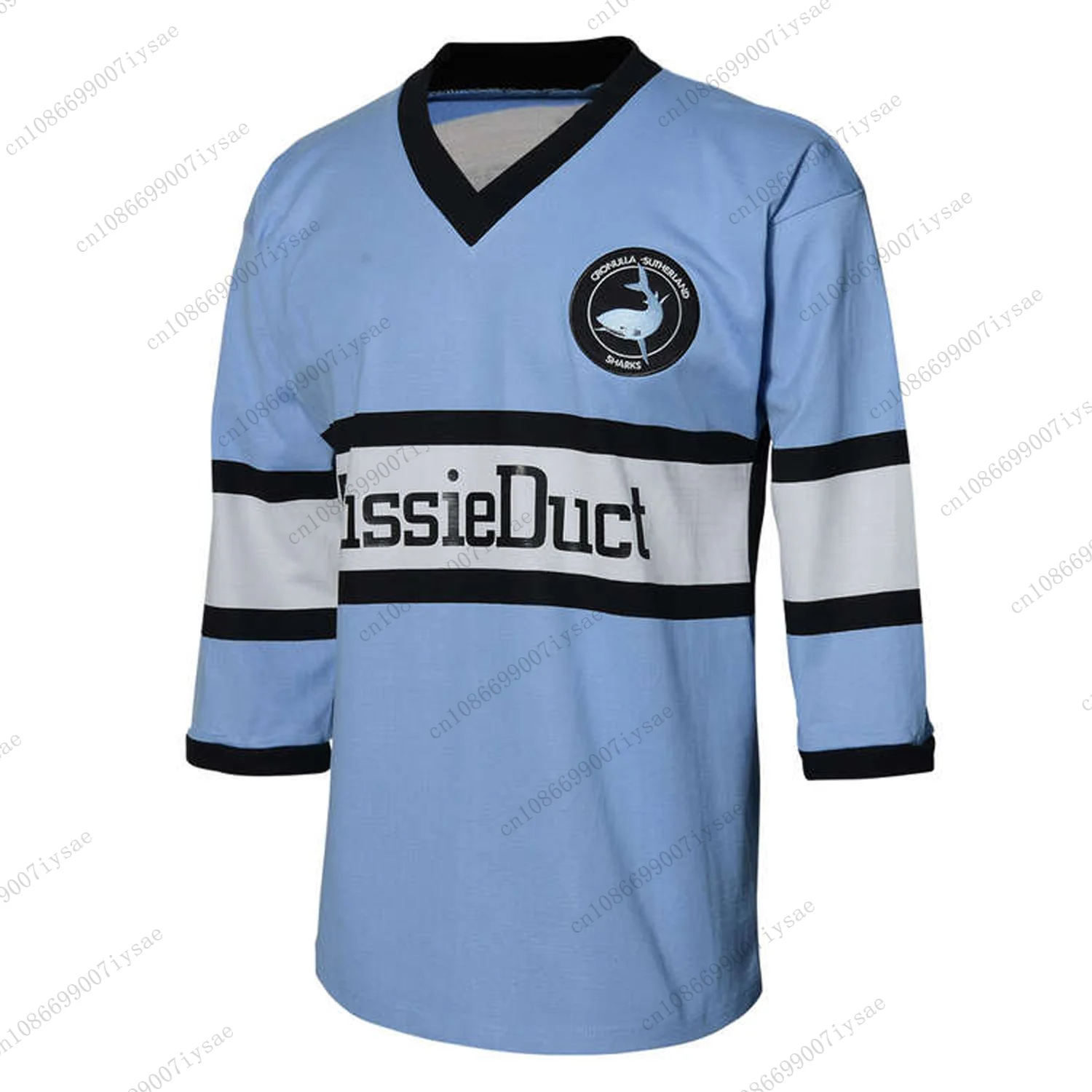 Мужская Рубашка Для Регби Shark 24/5 Летняя Дышащая Спортивная Футболка Тренировок